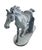 1990s Mid-Century Vintage Cast Iron Garden Horse Statue For Sale - Image 5 of 12