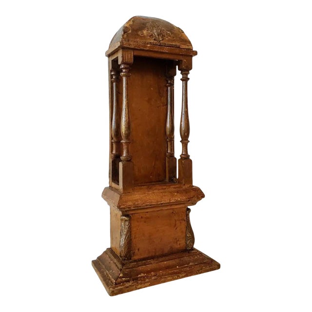Antique European Religious Altar Tabernacle For Sale