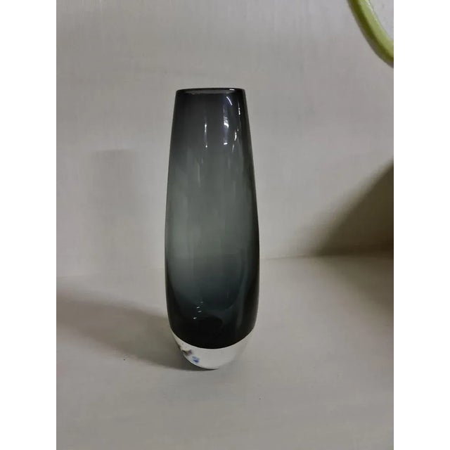 Mid-Century Modern Gray Vase, 1950s For Sale - Image 3 of 9