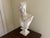 English Late 20th Century Large Neoclassical Plaster Bust of Apollo Belvedere For Sale - Image 3 of 12