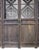 Brown Antique Chinese 4 Panel Lattice Wood Screen Doors For Sale - Image 8 of 15