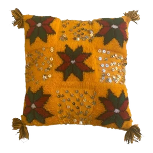 Moroccan Berber Woolen Pillow