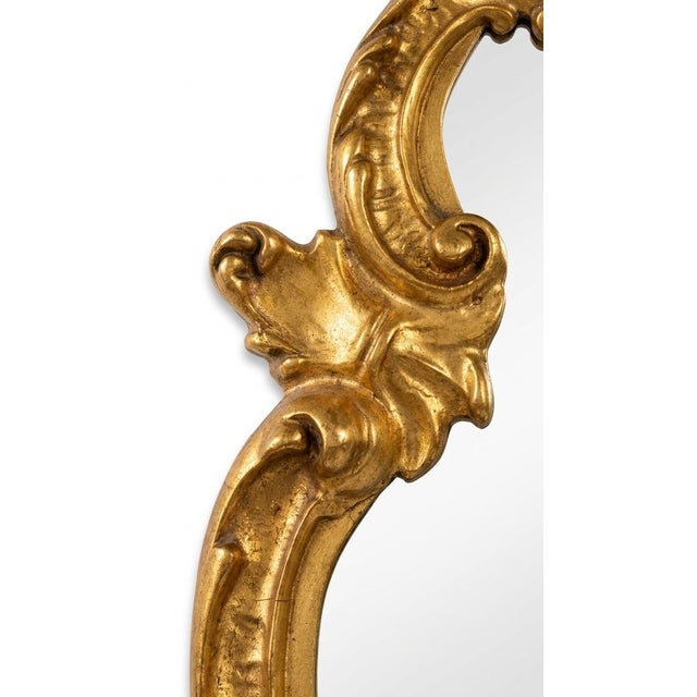 This gorgeous oversize Rococo style mirror is from Union City, New York mirror and table company. A well-known...