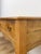 Solid Pine Console Table With Inlay Top and Drawers Organic Modern Studio Craft For Sale - Image 9 of 17