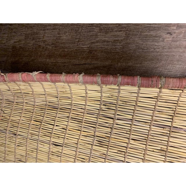 Tuareg Rug in Plant Fibers and Leather, 1990s For Sale - Image 11 of 17