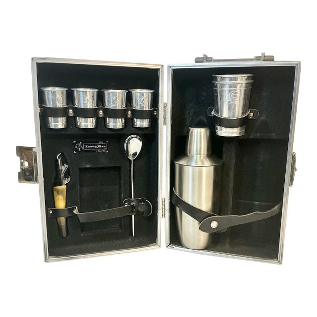 1960s Mid-Century Boho Chic Americana Original Travel Bar by Ever Wear For Sale