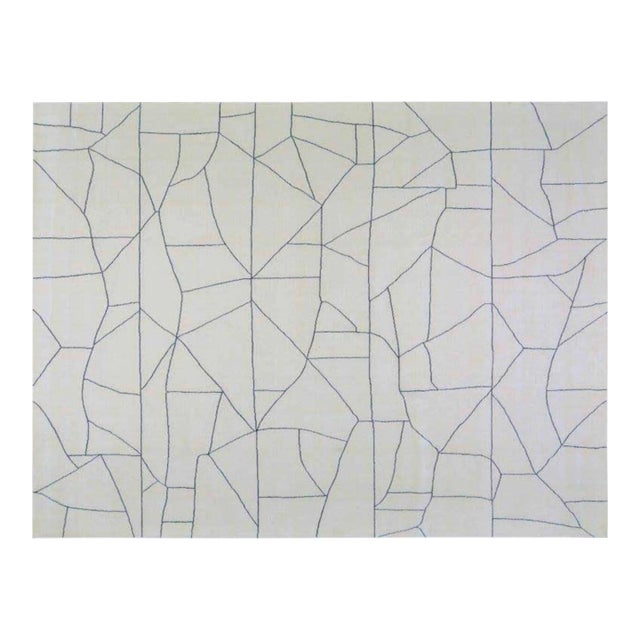 Moroccan Beni Ourain Hand Knotted Wool Rug,8'1''X10' For Sale