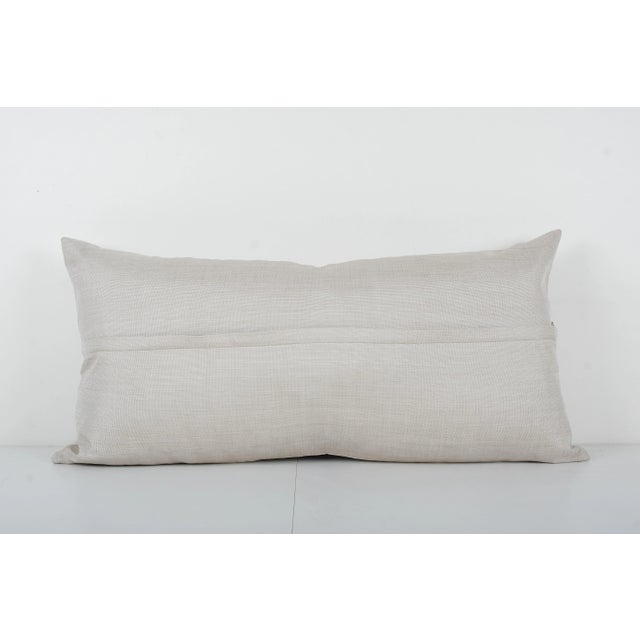 Suzani Camel Bed Pillow Cover For Sale - Image 4 of 4