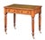 Gillows of Lancaster & London William IV Library Table or Writing Desk of Patinated Oak With Inset Leather Top For Sale - Image 4 of 12