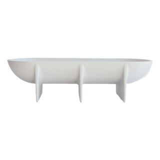 Fort Standard Standing Bowl – Sculptural Elevated Centerpiece For Sale