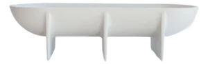 Fort Standard Standing Bowl – Sculptural Elevated Centerpiece