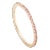 Stackable 14k Yellow Gold Tourmaline Band Ring Size 11 For Sale