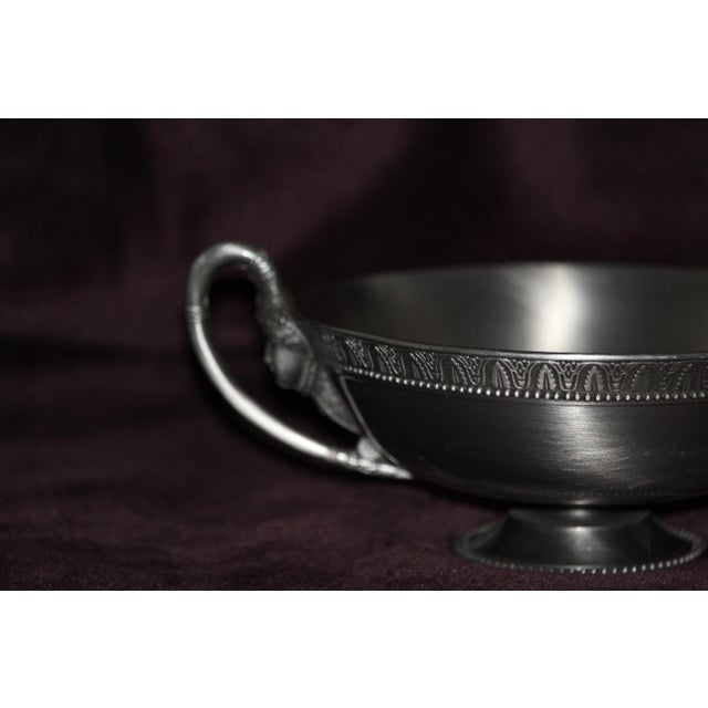 Vintage Silver Vase with Handles, 1950s For Sale - Image 10 of 16