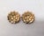 Orange Vintage 1958 Signed Crown Trifari Faux-Coral & Pearl Clip Earrings-2 Pieces For Sale - Image 8 of 8