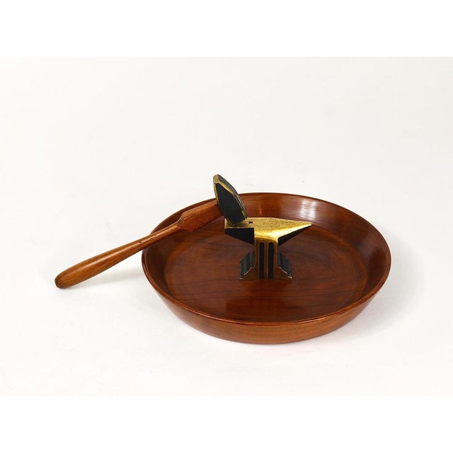 Mid-Century Austrian Nut Cracker Bowl by Richard Rohac, 1950s For Sale - Image 6 of 18