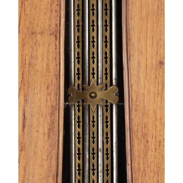 Chestnut 19th Century French Brittany Vaisselier With a Morbier Clock For Sale - Image 8 of 12