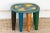 1950s Whimsical Multicolor African Table For Sale - Image 5 of 8
