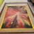 Energetic Mid Century Modern Abstract painted in 1968. Signed by artist bottom right. Vibrant colors featuring blue,...