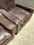 Vintage Old Hickory Distressed Leather Armchairs - Pair For Sale - Image 9 of 18