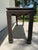 1960s Mid-Century Karl Springer Style Lacquered Brown Grasscloth Ming Style Console Table For Sale - Image 5 of 5