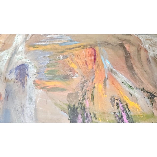 Late 20th Century Stephen Mueller – “Kaspar Won’t Go Up the Road” – Large-Scale Abstract Oil Painting on Canvas, Signed For Sale In Miami - Image 6 of 9