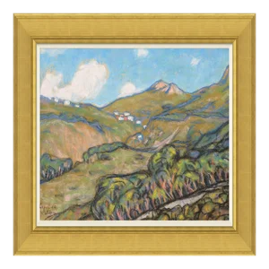 Coronado Circle Framed Art Print