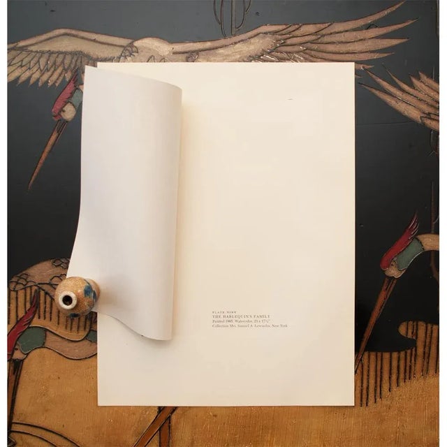 1950s After Picasso, First Edition Period Full-Color Prints of Blue Harlequin - A Pair For Sale - Image 10 of 13