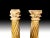 Wood 17th Century Wooden Columns, Set of 2 For Sale - Image 7 of 9