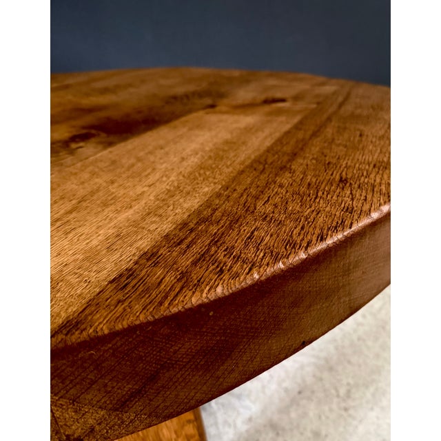 Brutalist Oak Coffee Table, Belgium, 1960s For Sale - Image 15 of 18