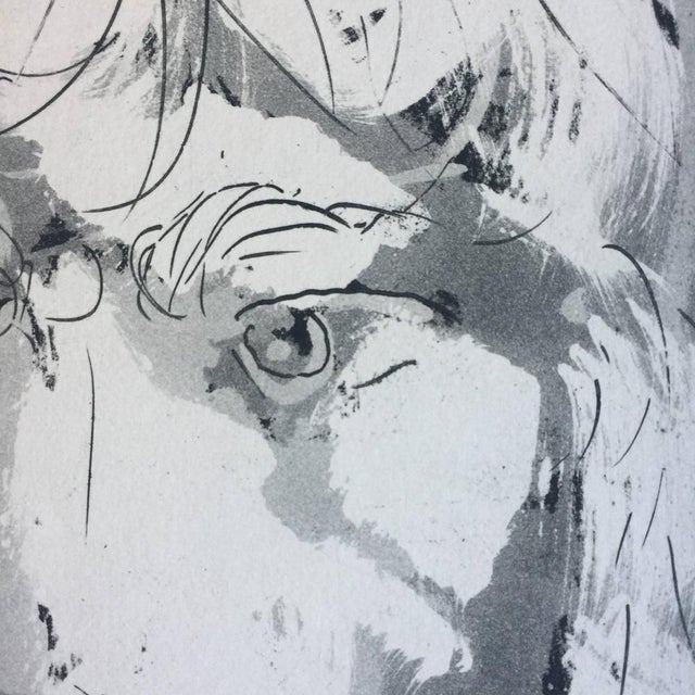 Hand Signed and numbered. Edition of 125 prints. Published in the serie of artwork: "Giacomo Manzù: Fifteen original...