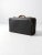 Vintage Black Leather Suitcase For Sale - Image 4 of 11