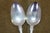 Antique 1836 Charles Shipway Tipped Pattern Sterling Silver Spoons 125g 8.5" - a Pair For Sale - Image 6 of 9