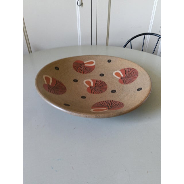 Rare Large-Scale Signed Ceramic Art Platter by Duilio Jimenez Artist: Duilio Jimenez Origin: San Juan de Oriente,...