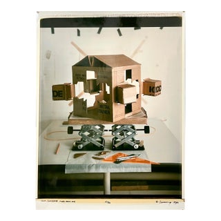 Robert Cumming, Large Format Polaroid Photograph Still Life Color Photo Dye Print Robert Cumming,1980 For Sale