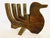 Vintage Articulated ‘Danish Mid-Century Modern Style’ Carved Wood Bird Candelabra For Sale - Image 9 of 9