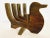Vintage Articulated ‘Danish Mid-Century Modern Style’ Carved Wood Bird Candelabra, Candleholder, Candlestick For Sale - Image 9 of 9