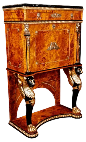 20th Century Biedermeier Style Napoleon Secretaire