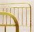 Stylish french art deco brass bed from pardon c1930. A quintessential french brass bed with an art deco twist. This bed...