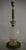 Metal Murano Round Green Cream and Black Art Glass Table Lamp, 2000 For Sale - Image 7 of 9