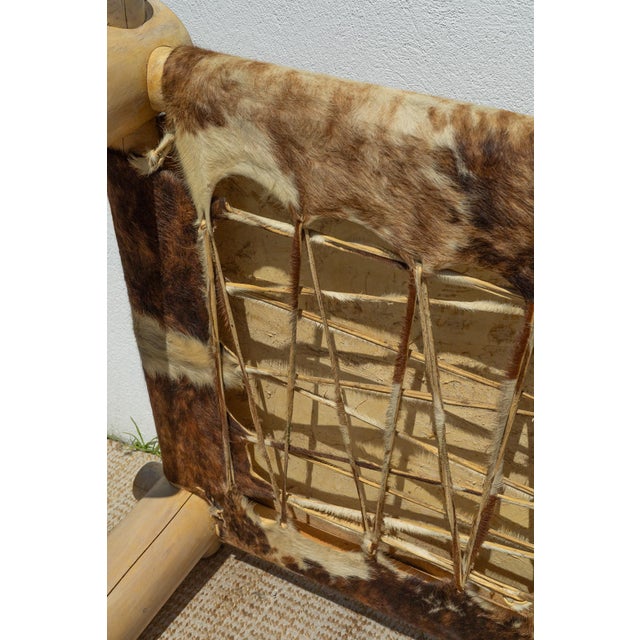 Late 20th Century Cowhide Coffee Table For Sale In New York - Image 6 of 6