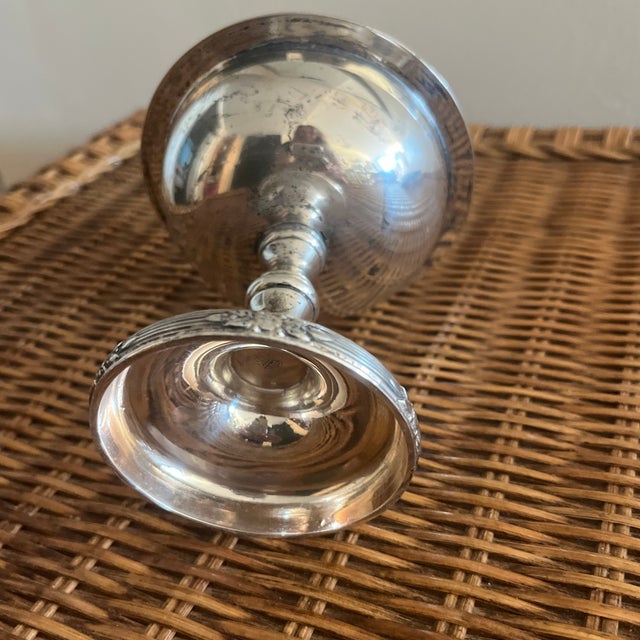 Sterling Silver Antique Candy Dish For Sale - Image 4 of 7