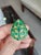 Modern Set in 18k Gold, 6.11 Carats, Zambian Emerald & Yellow Diamonds Cocktail Ring, Size 6.5 For Sale - Image 3 of 10