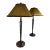 Hand Painted Japaned Metal Table Lamps by Sarreid For Sale