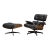Charles and Ray Eames Lounge Chair 670 671 Ottoman Herman Miller For Sale