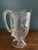 American Late 19th Century Early American Pressed Glass by Us Glass Co. Valentine or “Trilby” Pattern Pitcher 1898 For Sale - Image 3 of 7
