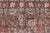 Antique Tabriz With All-Over Floral Sub-Geometric Design in Charcoal and Red 8'0 X 11'6 For Sale - Image 12 of 16