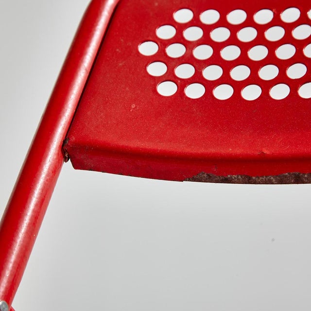 Metal Foldable Chair, 1980s For Sale - Image 15 of 16