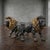 Large Bronze Sculptures of Lions, 1870, Set of 2, in Flawless conditions. Designed before 1890