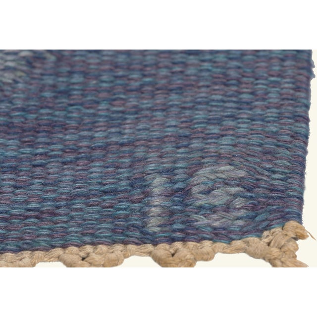 Vintage Swedish Rollakan Rug, 05'05 X 07'06 For Sale In Dallas - Image 6 of 11