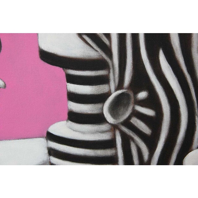 “Big Eyes Still Life” Contemporary Still Life Acrylic Painting by Scott Woodard For Sale - Image 10 of 12